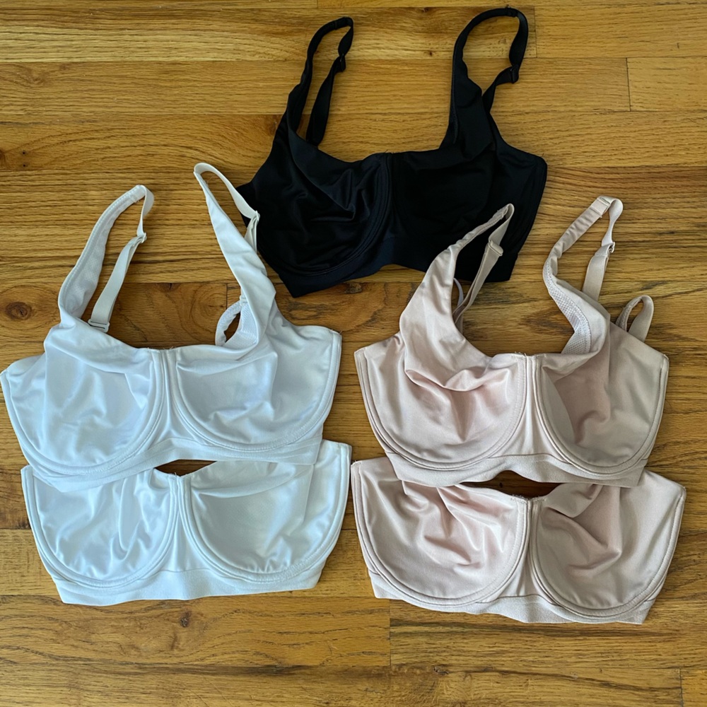 Natori Sports Bra Women's Recharge Lot of 5 32DD  Underwire Adjustable Support